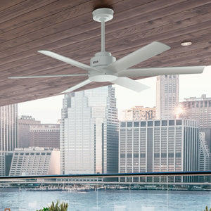 Hunter - 51830 - 60" Ceiling Fan - Kennicott - Matte Black