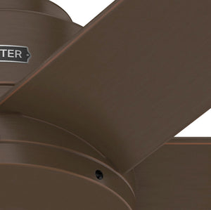 Hunter - 51830 - 60" Ceiling Fan - Kennicott - Matte Black