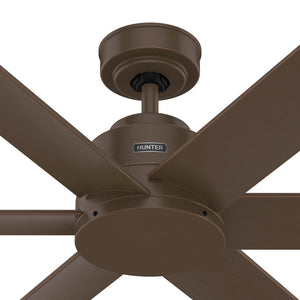 Hunter - 51830 - 60" Ceiling Fan - Kennicott - Matte Black