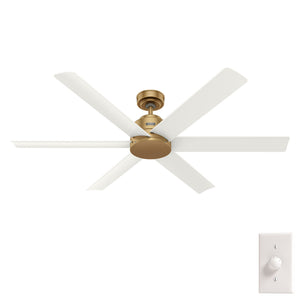 Hunter - 51830 - 60" Ceiling Fan - Kennicott - Matte Black