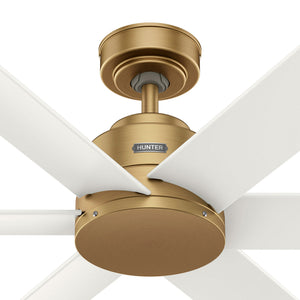Hunter - 51830 - 60" Ceiling Fan - Kennicott - Matte Black
