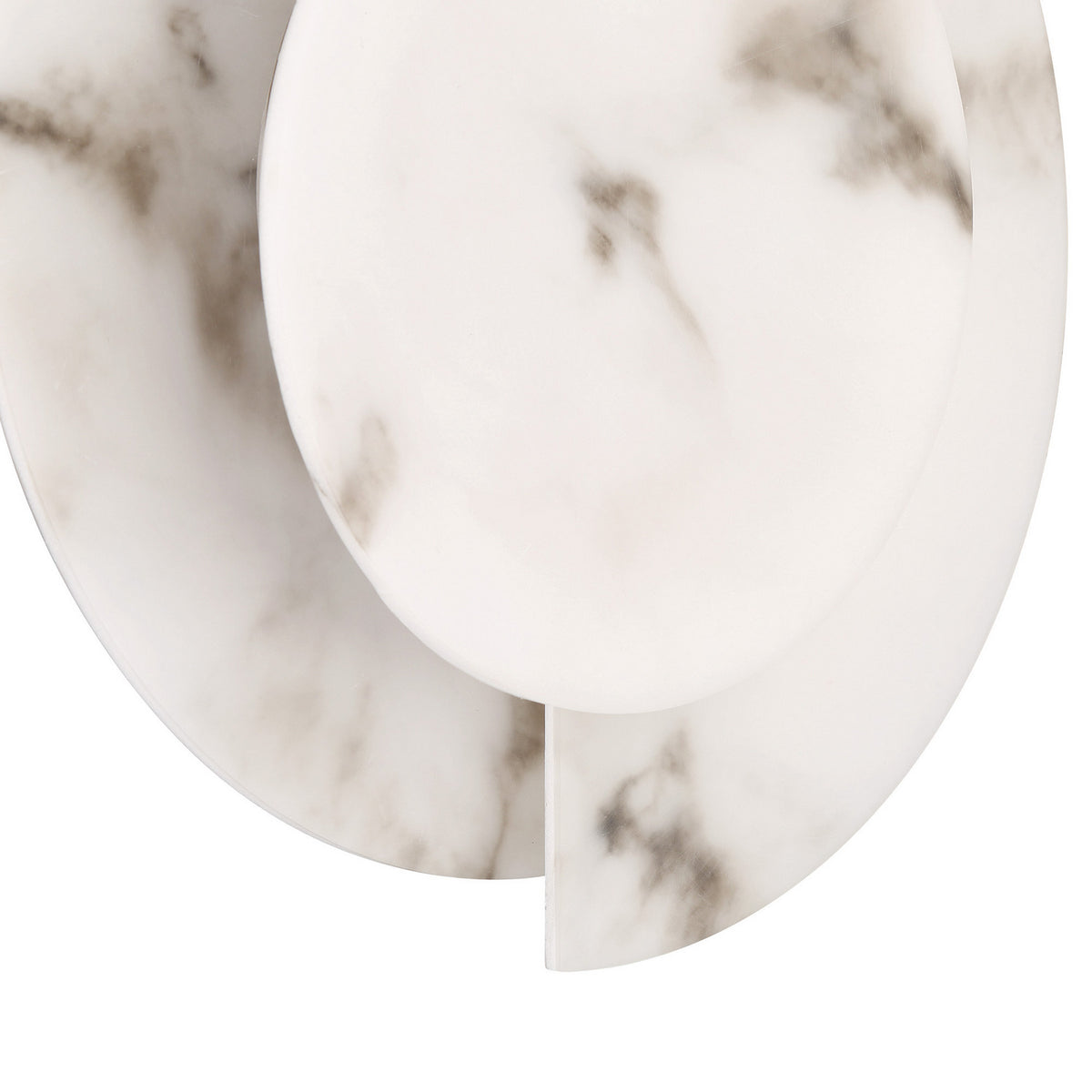 Hunter - 13263 - LED Wall Sconce - Opaline Crest - Cast Alabaster