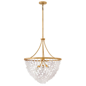 Fredrick Ramond - FR41594DA - LED Chandelier - Myra - Distressed Brass