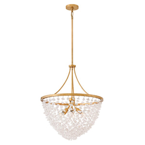 Fredrick Ramond - FR41594DA - LED Chandelier - Myra - Distressed Brass