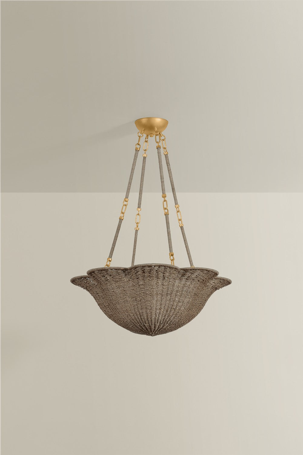 Hudson Valley - 1074-VGL - Four Light Chandelier - Ardonia - Vintage Gold Leaf