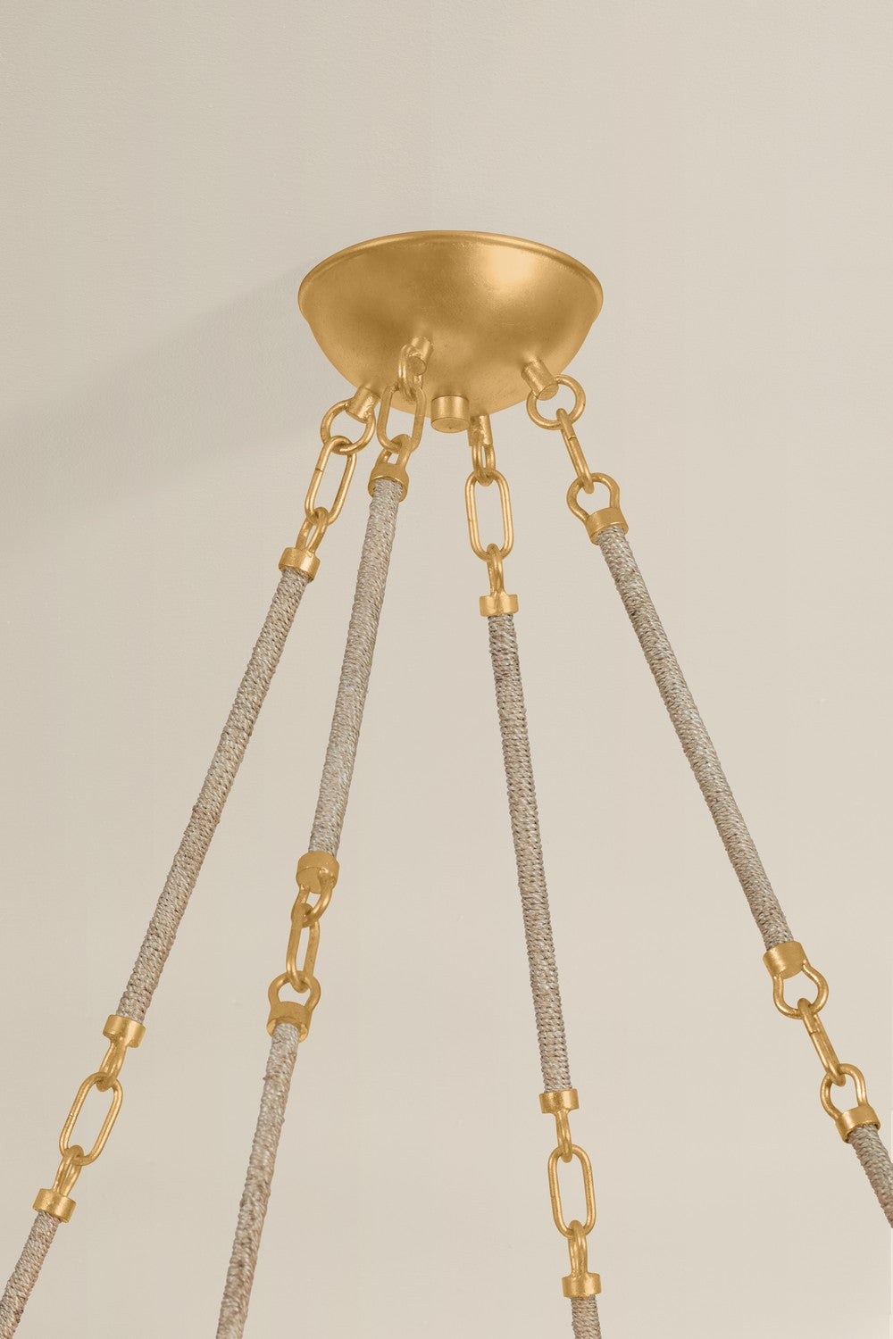 Hudson Valley - 1076-VGL - Six Light Chandelier - Ardonia - Vintage Gold Leaf