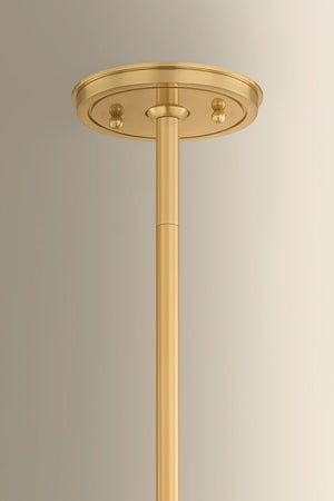 Hudson Valley - 1143-AGB - Three Light Pendant - Sunside - Aged Brass