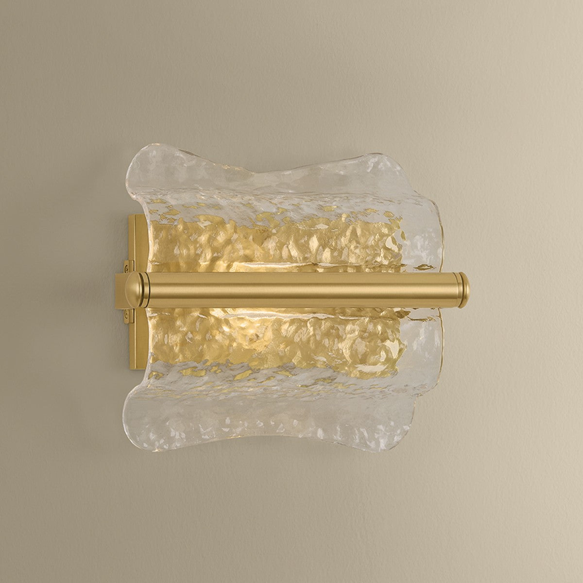 Hudson Valley - 1371-AGB - One Light Wall Sconce - Fosterdale - Aged Brass
