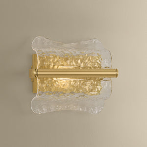 Hudson Valley - 1371-AGB - One Light Wall Sconce - Fosterdale - Aged Brass