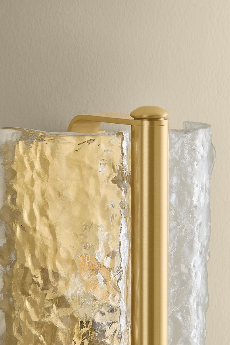 Hudson Valley - 1371-AGB - One Light Wall Sconce - Fosterdale - Aged Brass