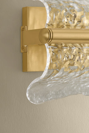 Hudson Valley - 1371-AGB - One Light Wall Sconce - Fosterdale - Aged Brass