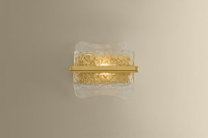 Hudson Valley - 1371-AGB - One Light Wall Sconce - Fosterdale - Aged Brass