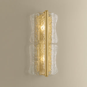Hudson Valley - 1372-AGB - Two Light Wall Sconce - Fosterdale - Aged Brass