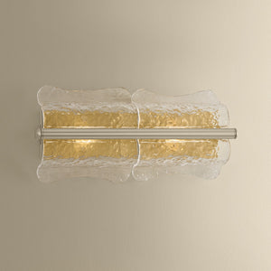 Hudson Valley - 1372-AGB - Two Light Wall Sconce - Fosterdale - Aged Brass