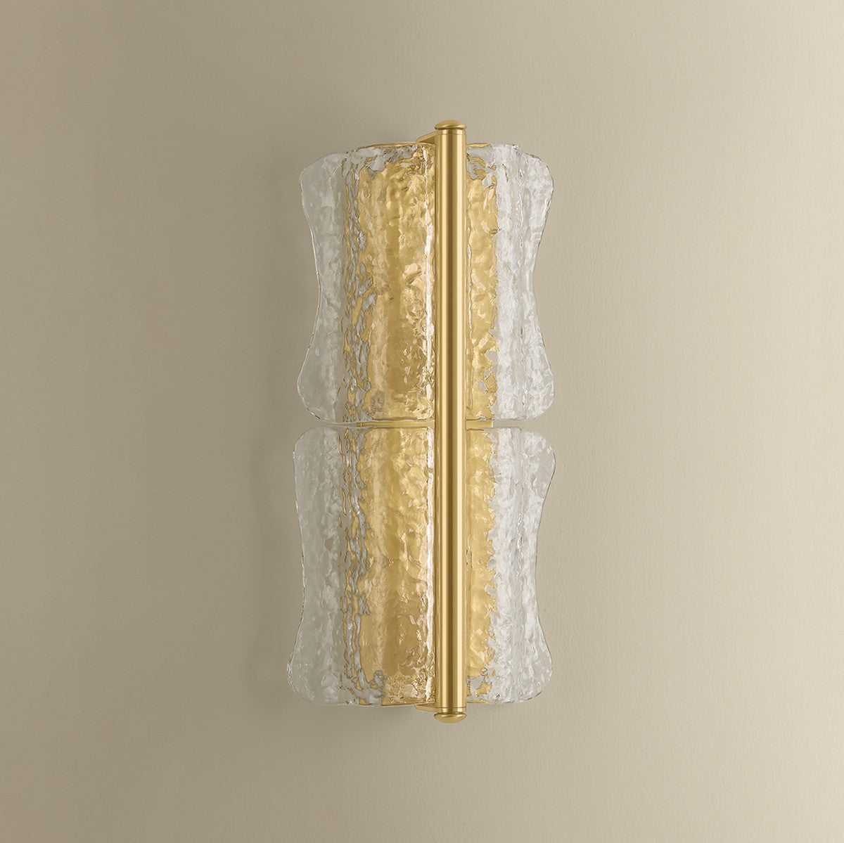 Hudson Valley - 1372-AGB - Two Light Wall Sconce - Fosterdale - Aged Brass