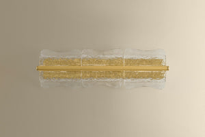 Hudson Valley - 1373-AGB - Three Light Wall Sconce - Fosterdale - Aged Brass