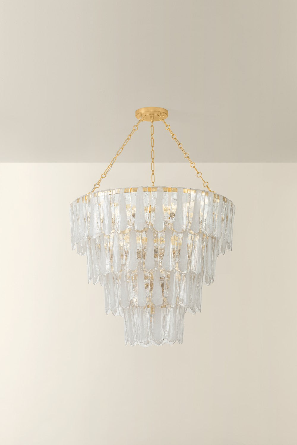 Hudson Valley - 1720-VGL - 21 Light Chandelier - Tappan - Vintage Gold Leaf