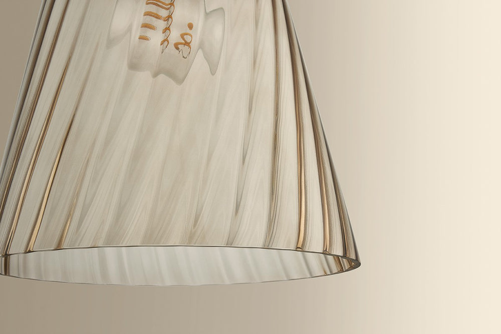 Hudson Valley - 2413-AGB - One Light Pendant - Bleecker - Aged Brass