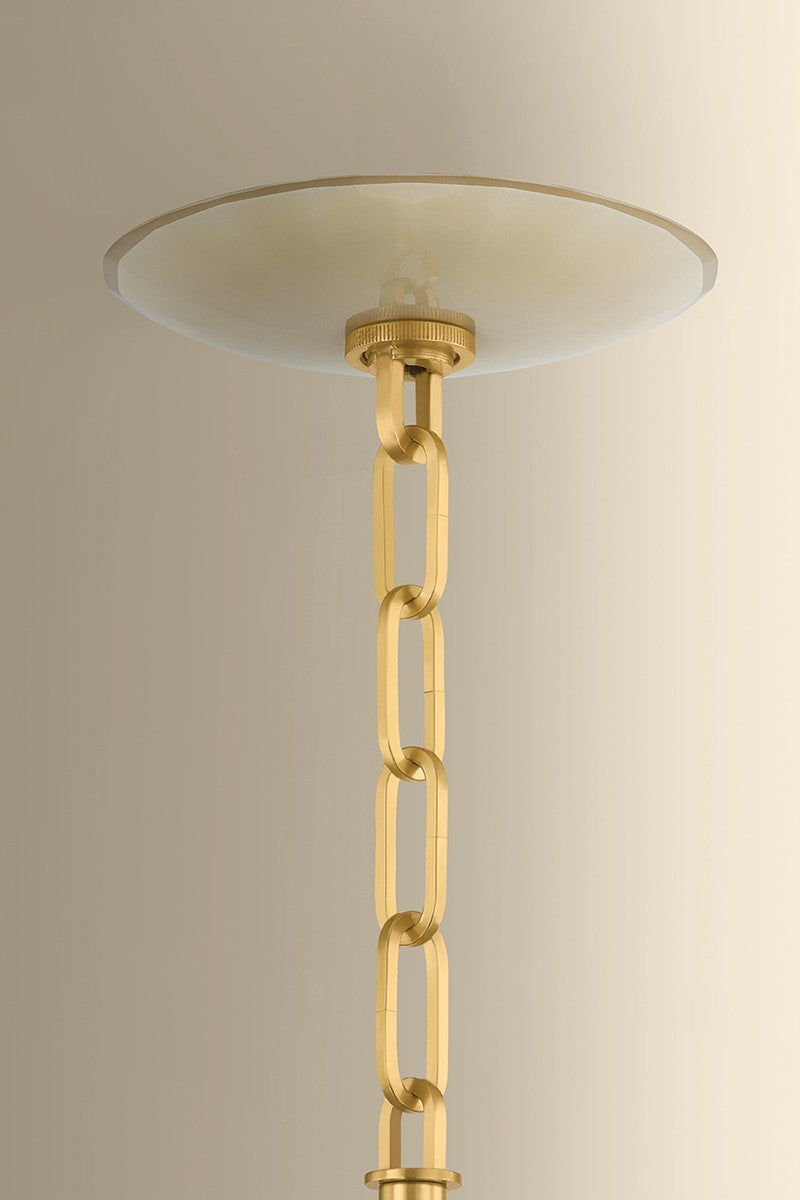Hudson Valley - 3109-AGB - One Light Pendant - Nevins - Aged Brass