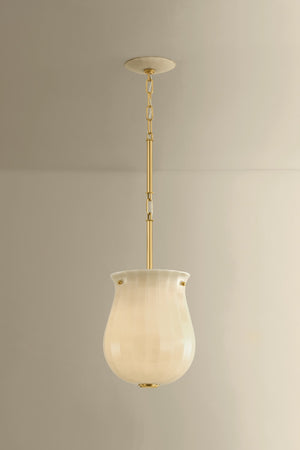 Hudson Valley - 3109-AGB - One Light Pendant - Nevins - Aged Brass