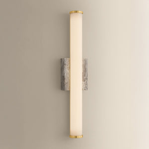 Hudson Valley - 3431-AGB - LED Wall Sconce - Stony Point - Aged Brass