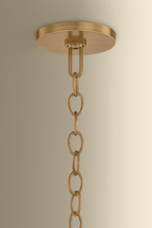 Hudson Valley - 3609-PBR/CIC - One Light Pendant - Omi - Patina Brass