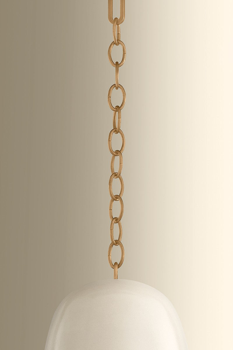 Hudson Valley - 3609-PBR/CIC - One Light Pendant - Omi - Patina Brass