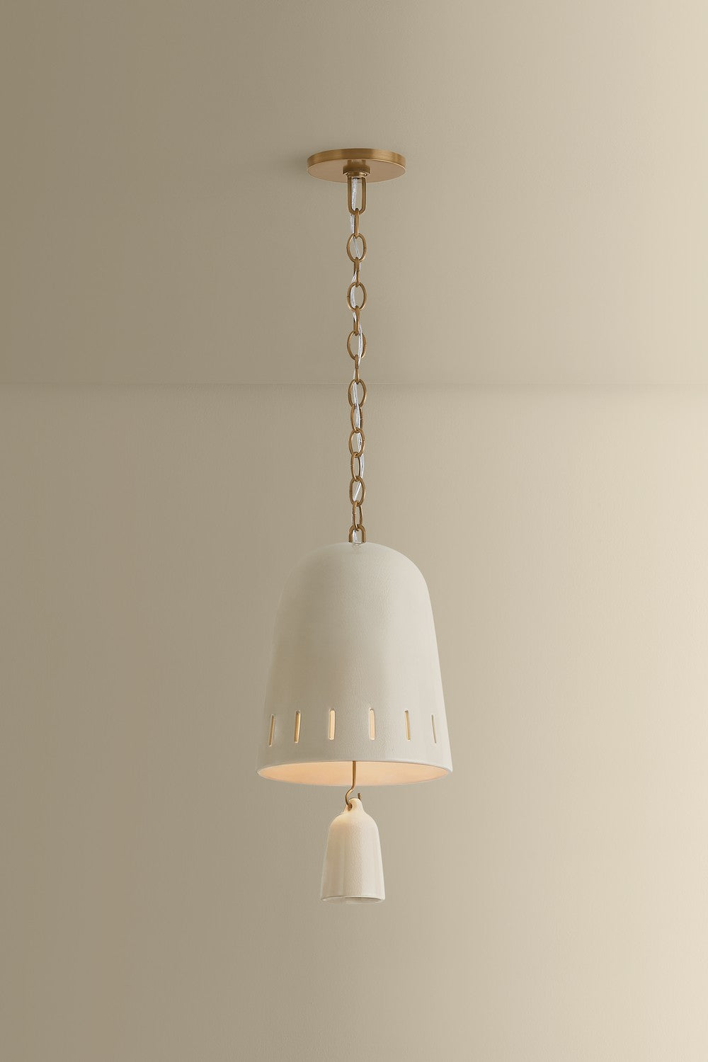 Hudson Valley - 3609-PBR/CIC - One Light Pendant - Omi - Patina Brass