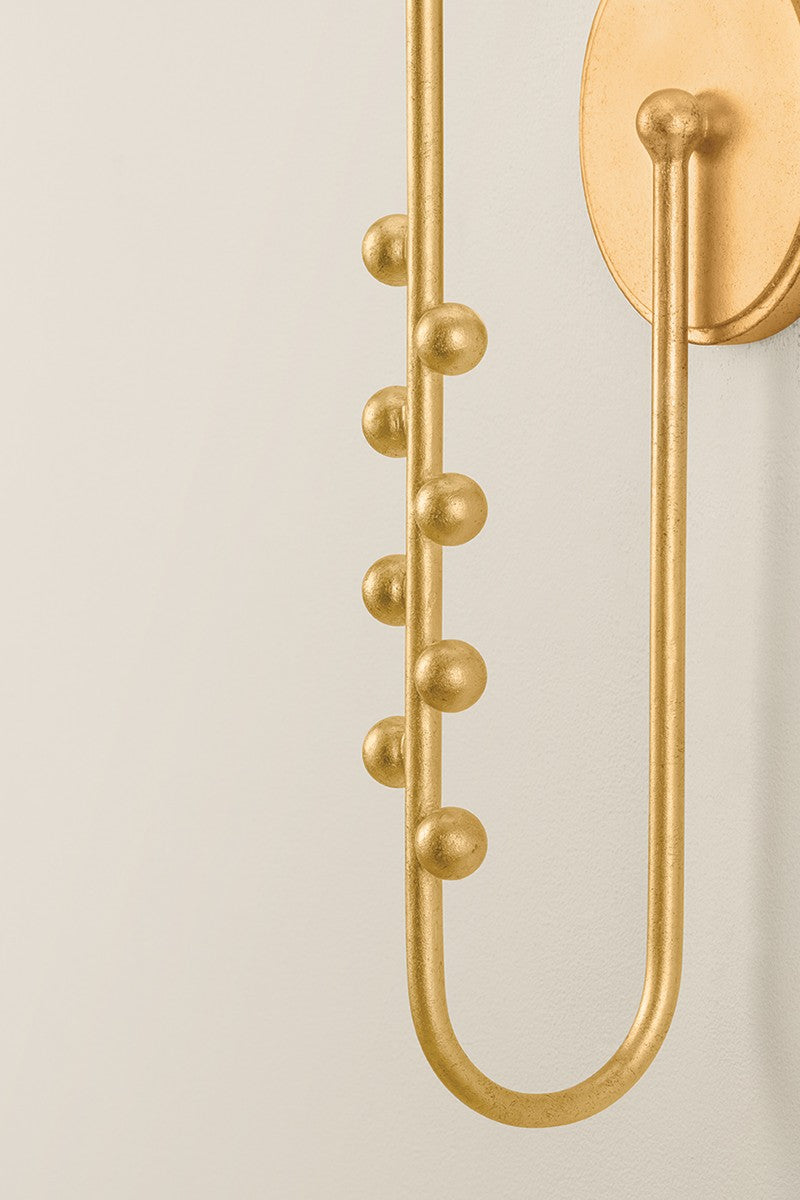 Hudson Valley - 3851-VGL - One Light Wall Sconce - Pine Hills - Vintage Gold Leaf