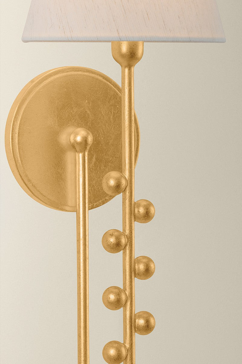 Hudson Valley - 3851-VGL - One Light Wall Sconce - Pine Hills - Vintage Gold Leaf