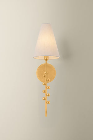 Hudson Valley - 3851-VGL - One Light Wall Sconce - Pine Hills - Vintage Gold Leaf