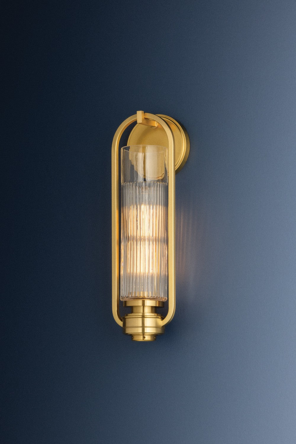 Hudson Valley - 4161-AGB - One Light Wall Sconce - Binnewater - Aged Brass