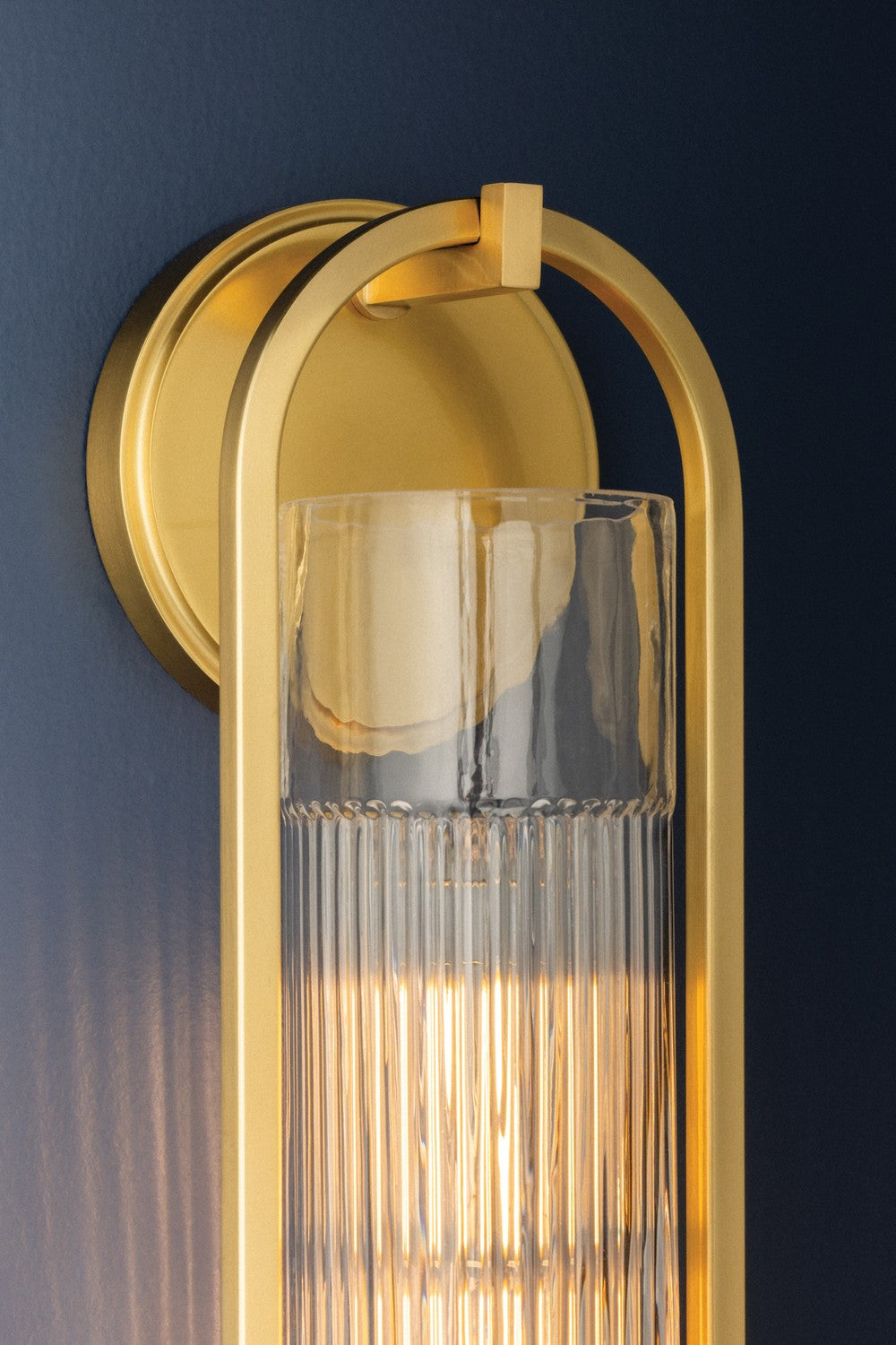 Hudson Valley - 4161-AGB - One Light Wall Sconce - Binnewater - Aged Brass
