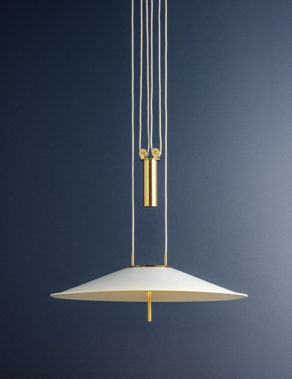 Hudson Valley - 4751-AGB/SWH - LED Pendant - Emmons - Aged Brass
