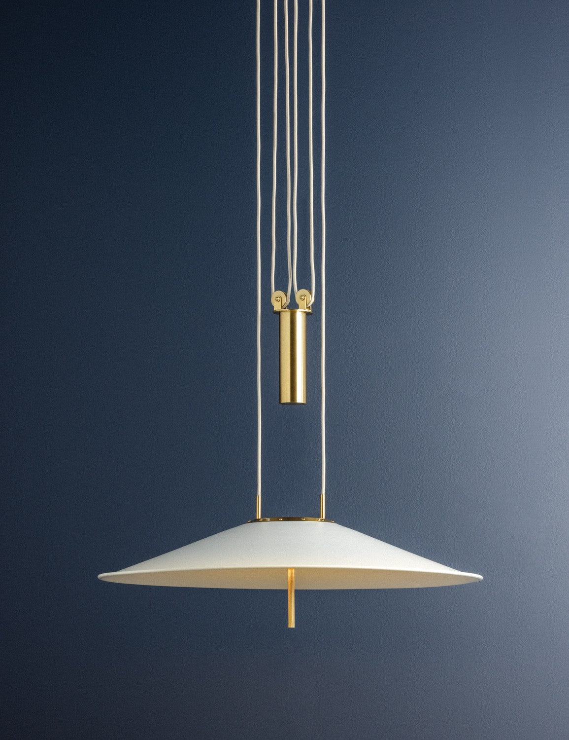 Hudson Valley - 4751-AGB/SWH - LED Pendant - Emmons - Aged Brass