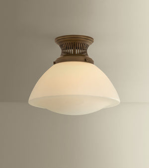 Hudson Valley - 4913-HB - One Light Flush Mount - Bruceville - Historic Bronze