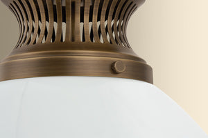 Hudson Valley - 4915-HB - One Light Pendant - Bruceville - Historic Bronze