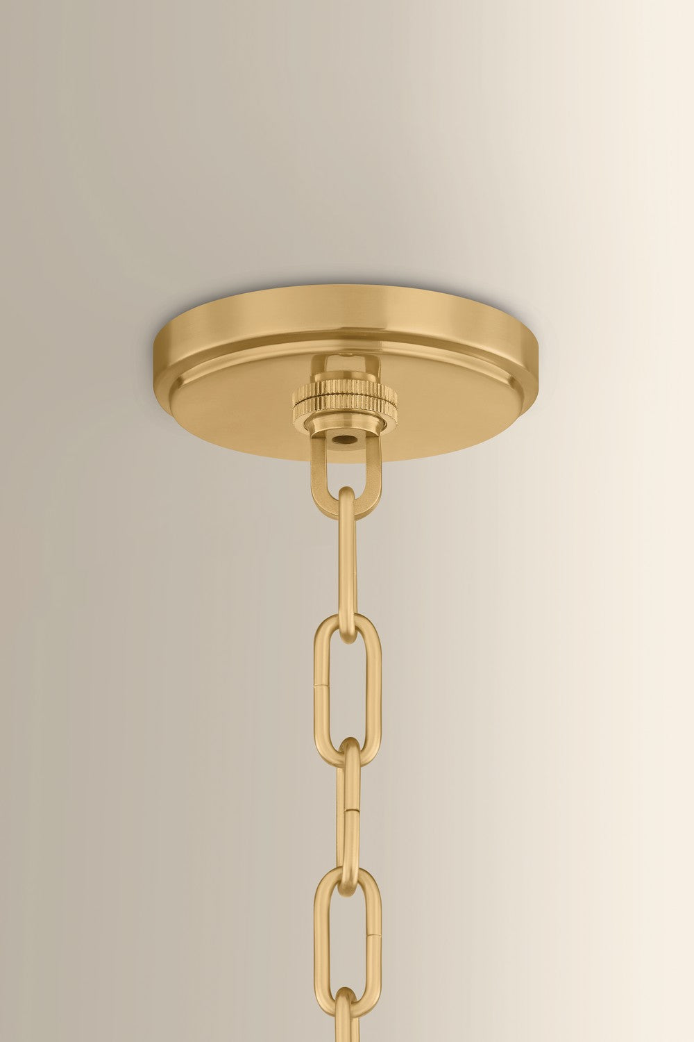 Hudson Valley - 5314-AGB/CCP - One Light Pendant - Southfields - Aged Brass