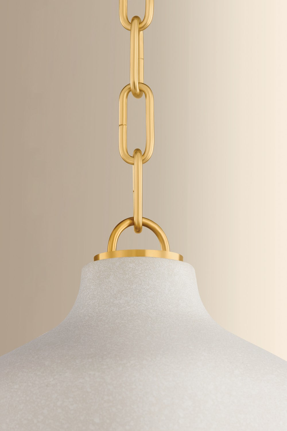 Hudson Valley - 5314-AGB/CCP - One Light Pendant - Southfields - Aged Brass