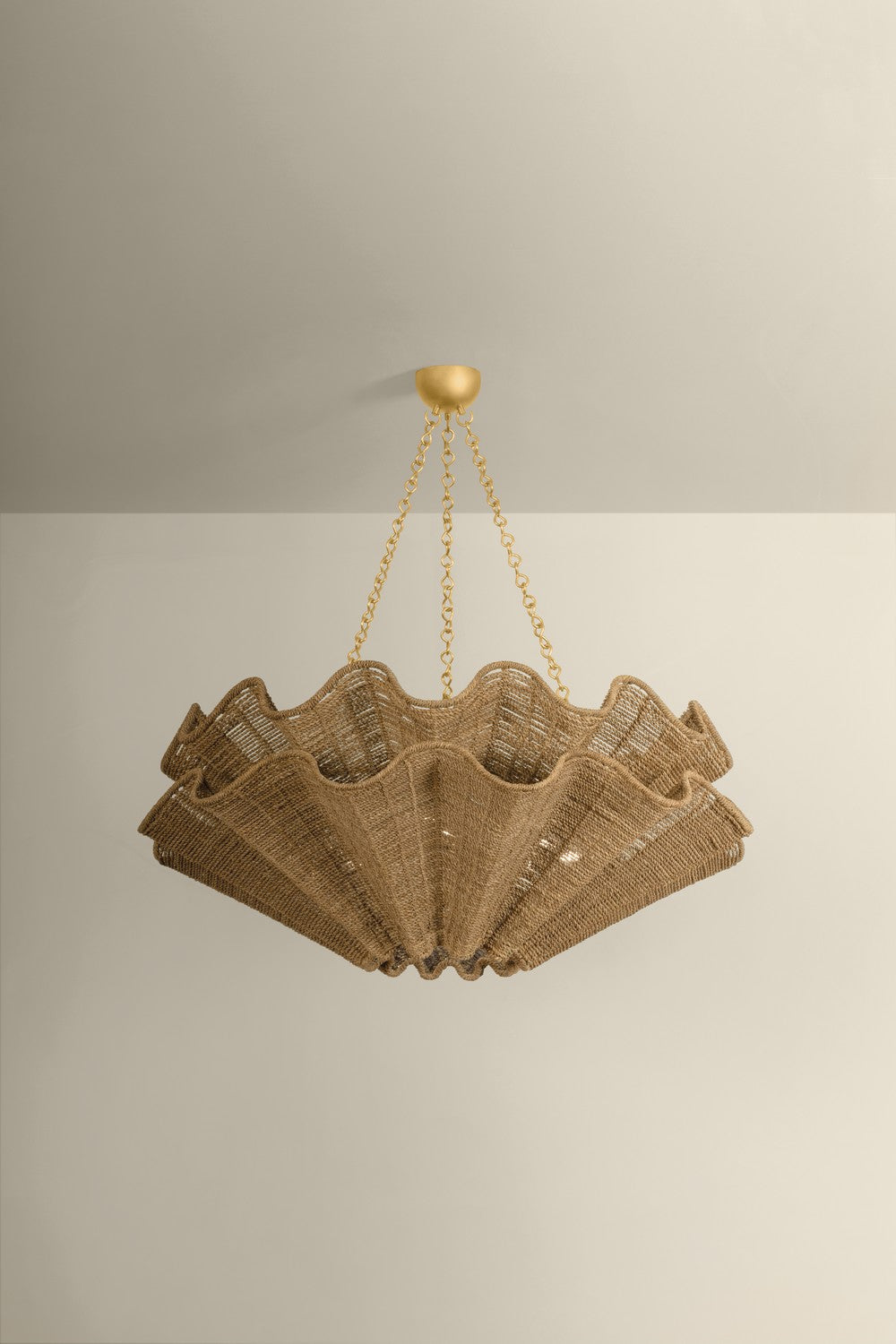 Hudson Valley - 6208-VGL - Eight Light Chandelier - Hayworth - Vintage Gold Leaf