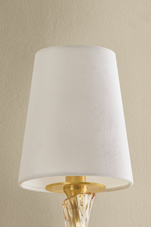 Hudson Valley - 6841-AGB - One Light Wall Sconce - Calumet - Aged Brass