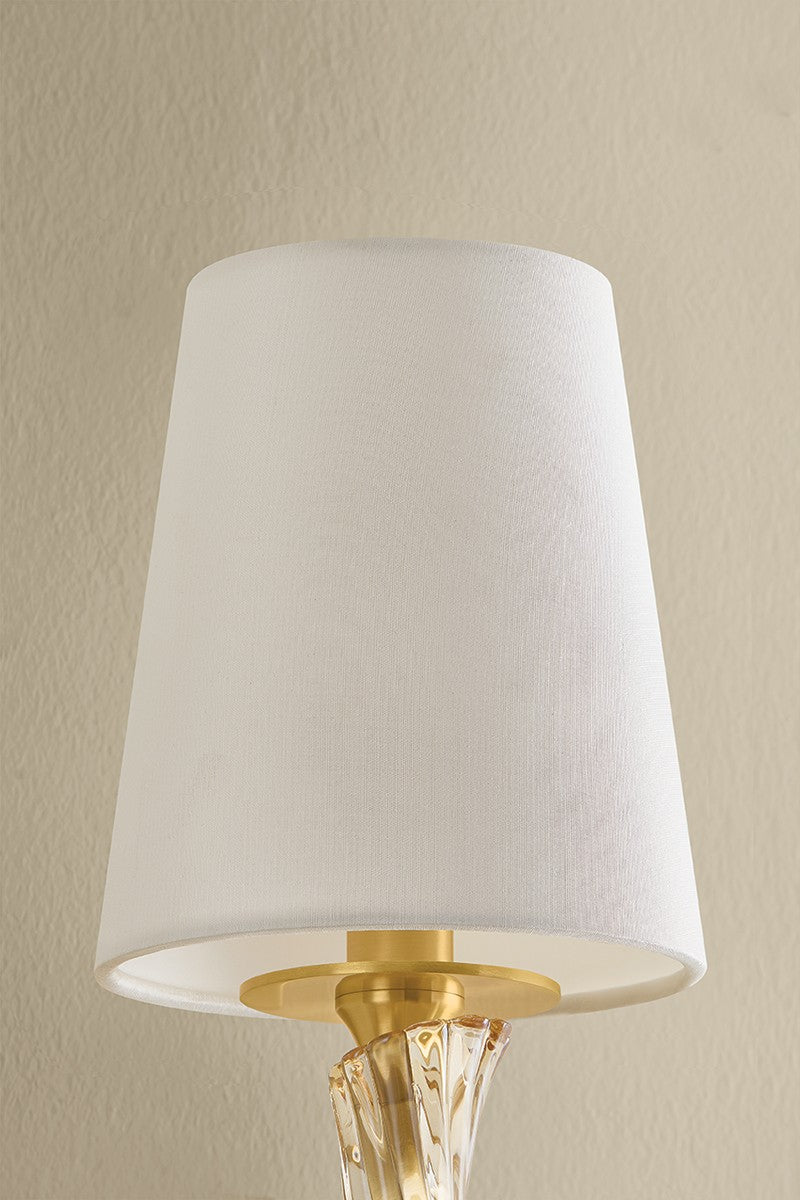 Hudson Valley - 6841-AGB - One Light Wall Sconce - Calumet - Aged Brass