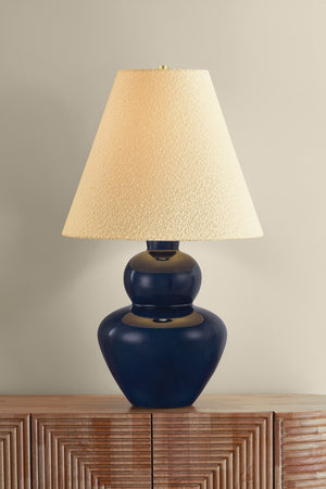 Hudson Valley - L2081-AGB/CYP - One Light Table Lamp - Dumont - Aged Brass