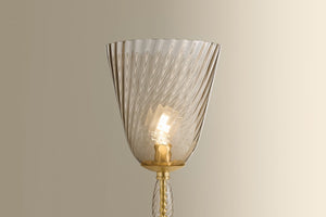 Hudson Valley - L2463-AGB - One Light Floor Lamp - Bleecker - Aged Brass