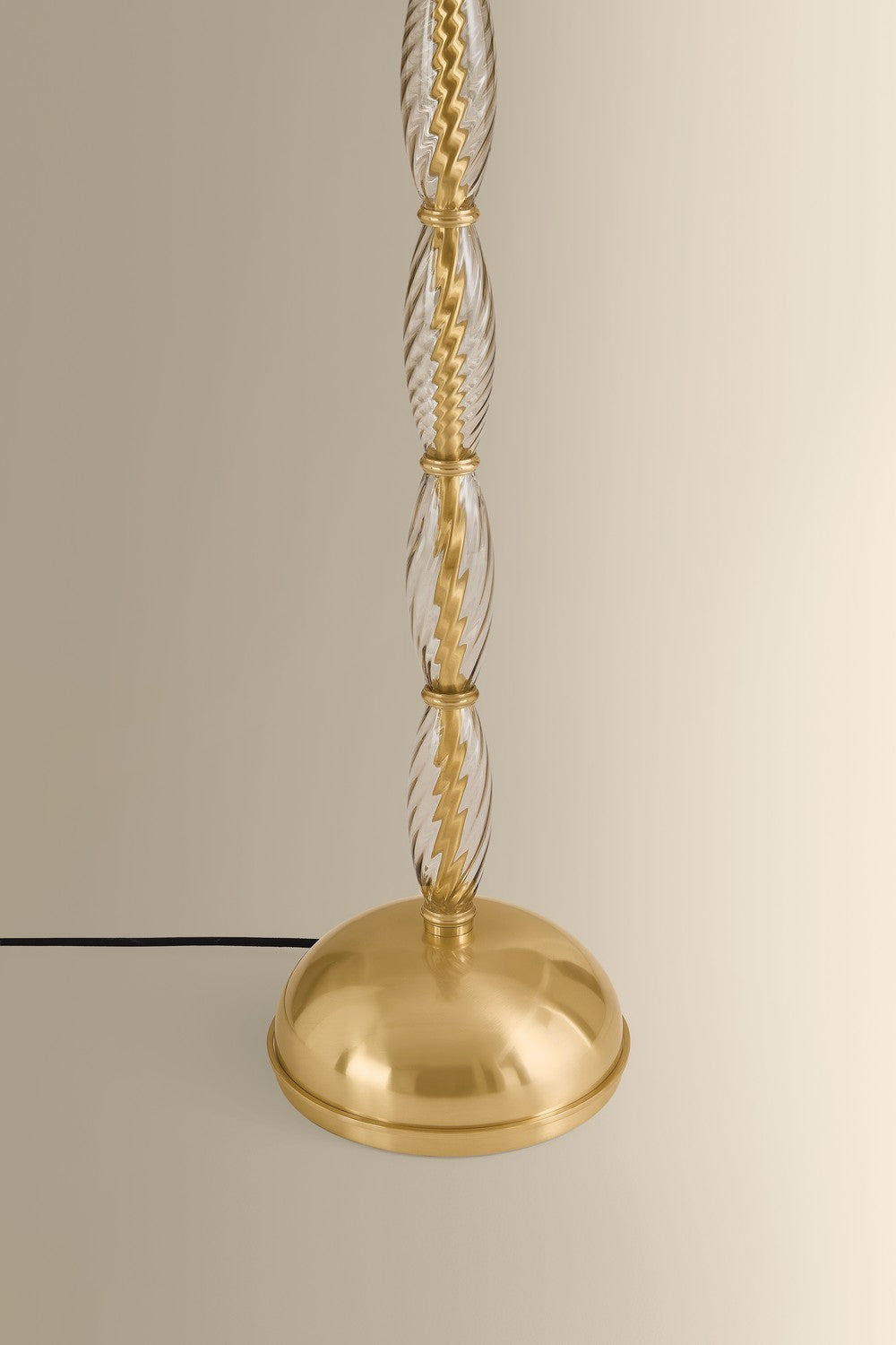 Hudson Valley - L2463-AGB - One Light Floor Lamp - Bleecker - Aged Brass