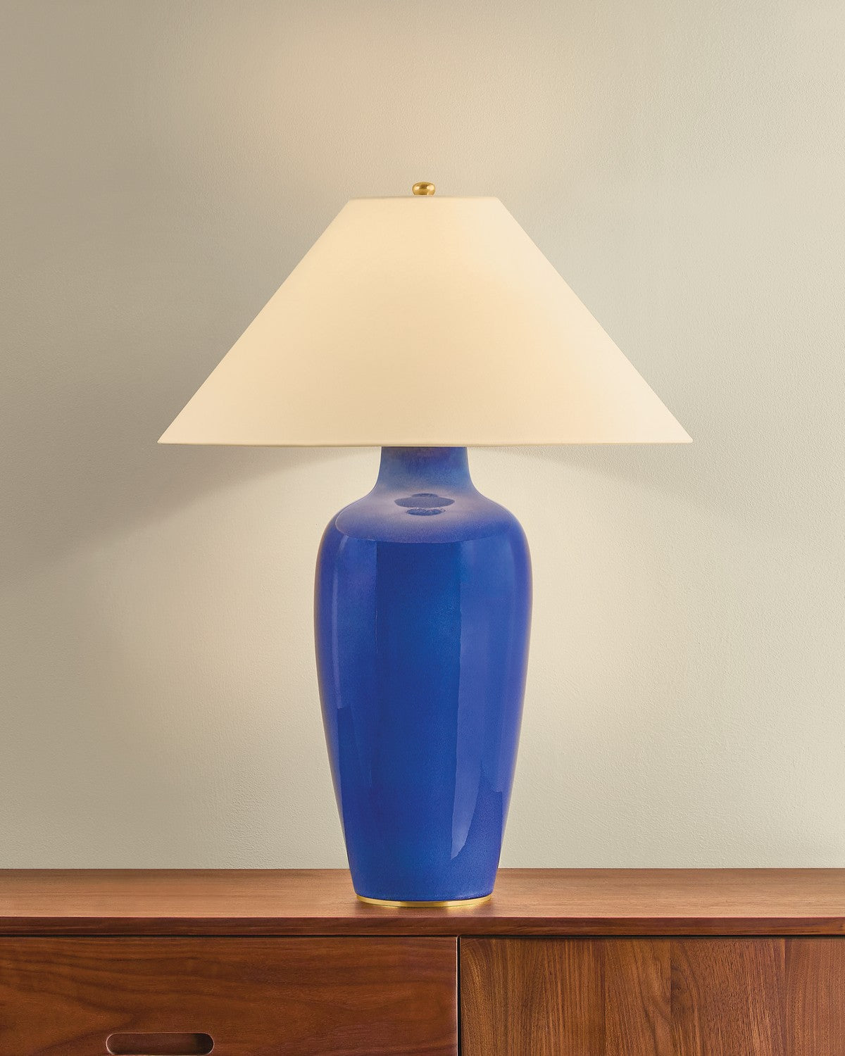Hudson Valley - L2631-AGB/CBI - One Light Table Lamp - Rhinelander - Aged Brass