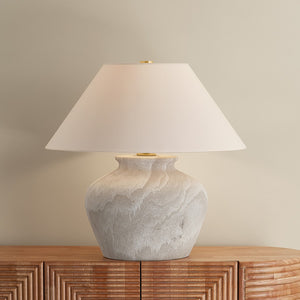 Hudson Valley - L2741-AGB/CWN - One Light Table Lamp - Allards - Aged Brass
