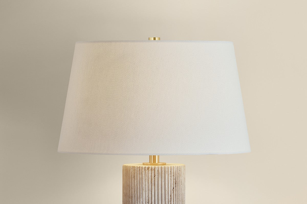 Hudson Valley - L3023-AGB - One Light Table Lamp - Highland Mills - Aged Brass