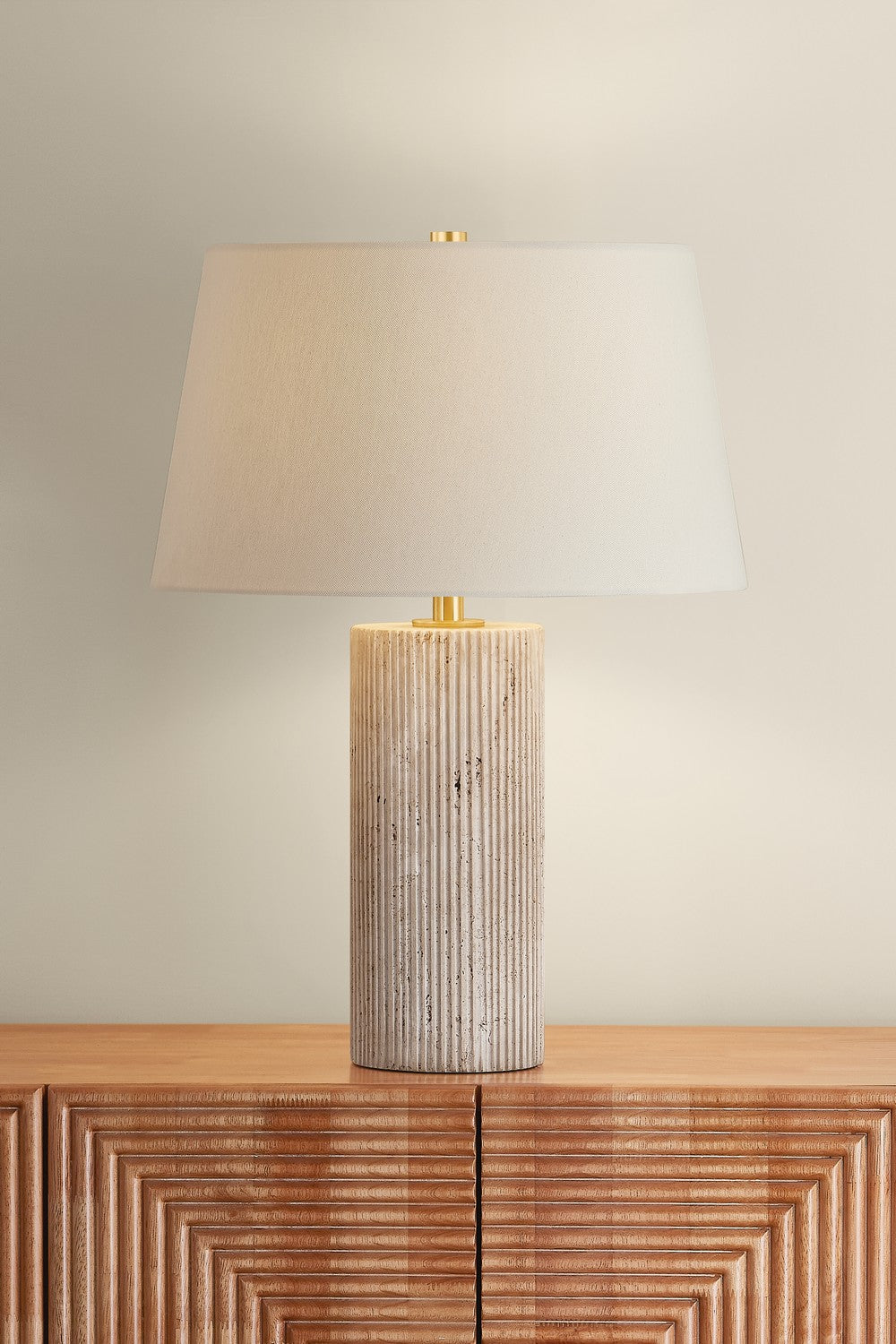 Hudson Valley - L3023-AGB - One Light Table Lamp - Highland Mills - Aged Brass