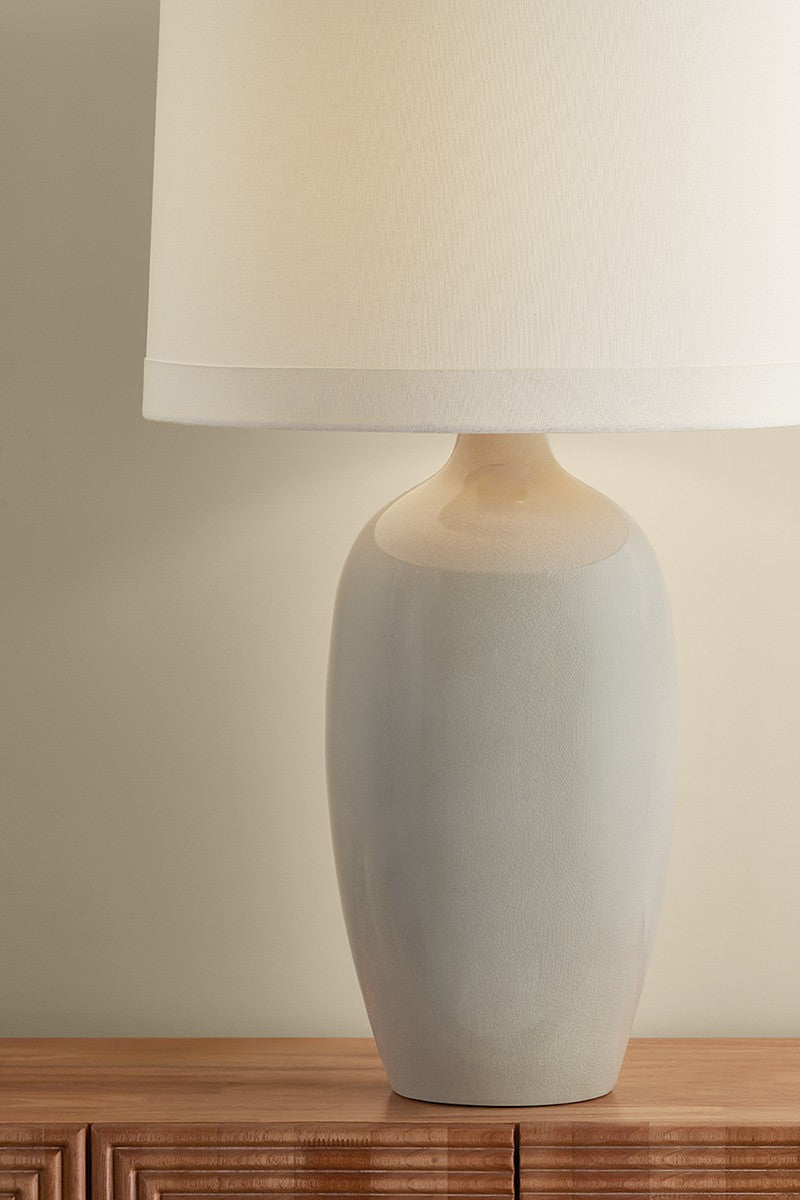 Hudson Valley - L3241-AGB/CFG - One Light Table Lamp - Elk River - Aged Brass